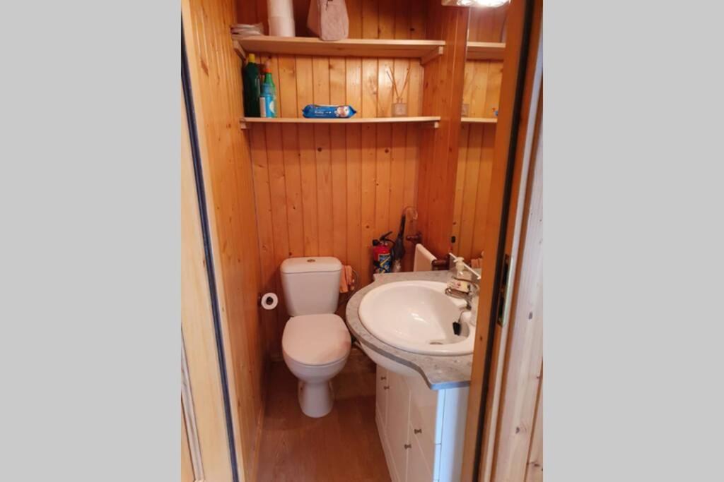 Cabana De Madera Especial Y Acogedora Cardenete Ngoại thất bức ảnh